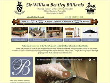Tablet Screenshot of billiards.co.uk